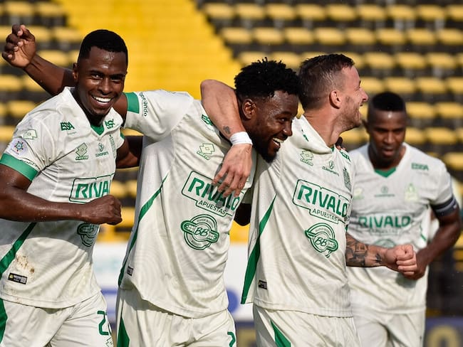 Jugadores de Atlético Bucaramanga / Oficial de Colprensa.