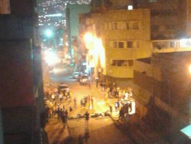 Batalla campal en el este de Caracas
