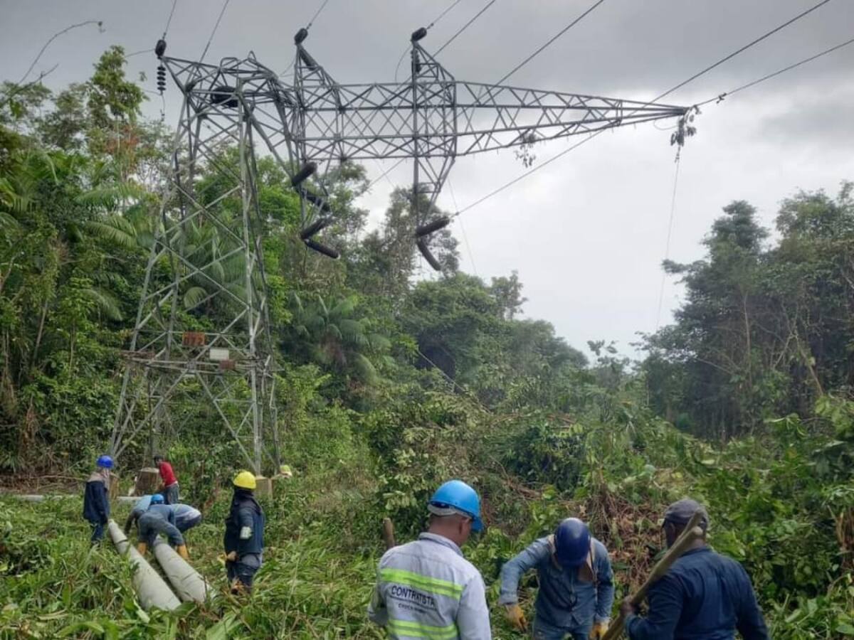 Incierta la reanudación del servicio de energía a nueve municipios de Nariño y Cauca