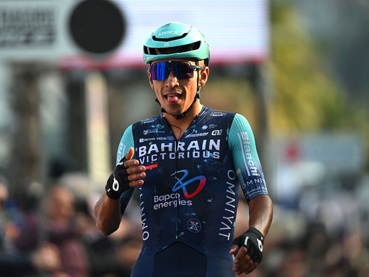 El colombiano Santiago Buitrago será uno de los líderes del Team Bahrain en la Vuelta España