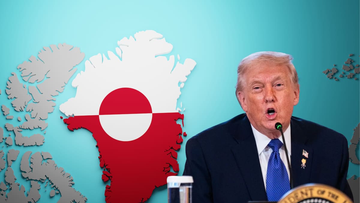 Trump sobre si considera usar la fuerza para tomar Groenlandia: “Sin comentarios”