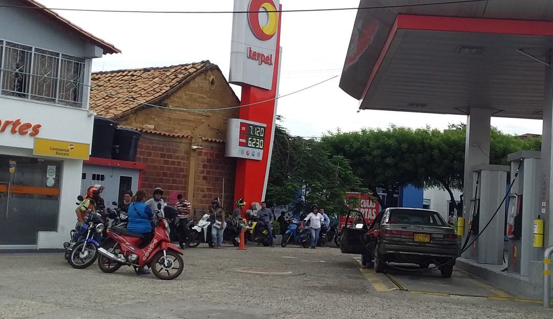 Estaciones de gasolina 