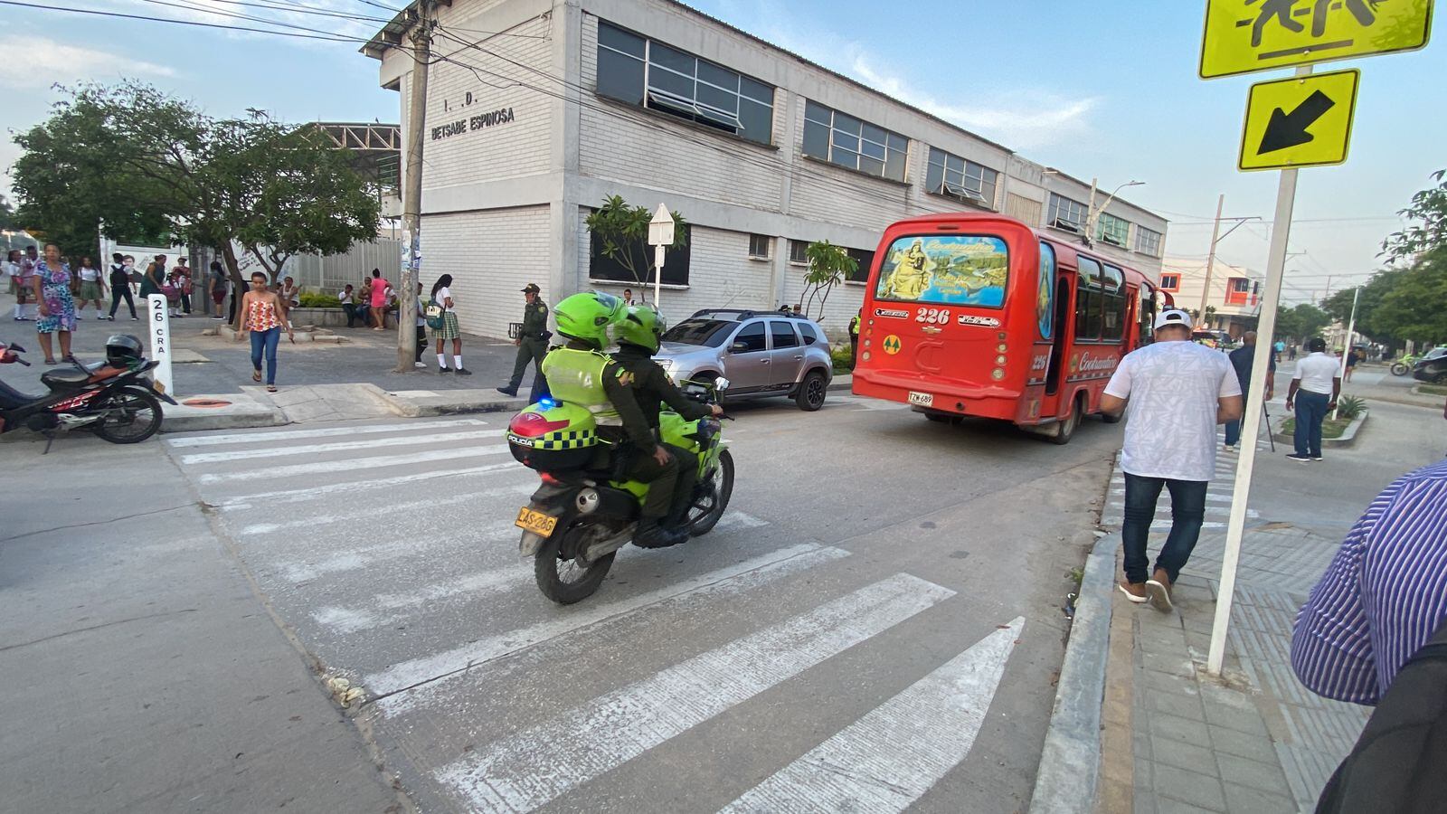Imagen de referencia de la Policía en las calles de Barranquilla./ Foto: Policía Metropolitana