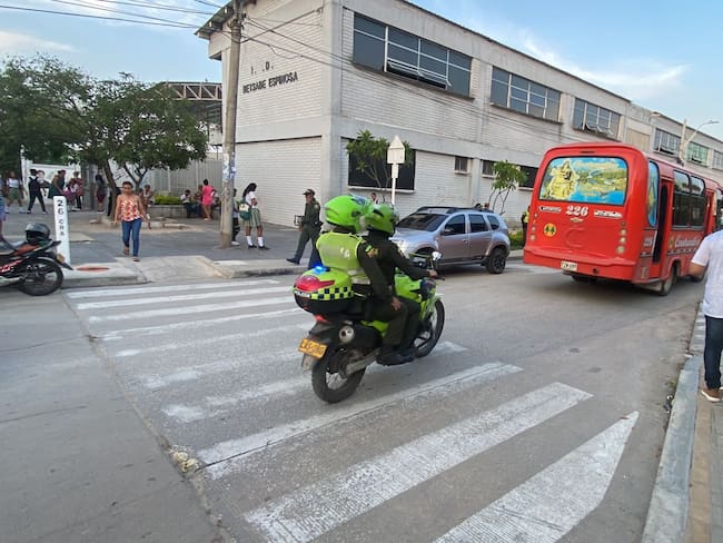 Imagen de referencia de la Policía en las calles de Barranquilla./ Foto: Policía Metropolitana