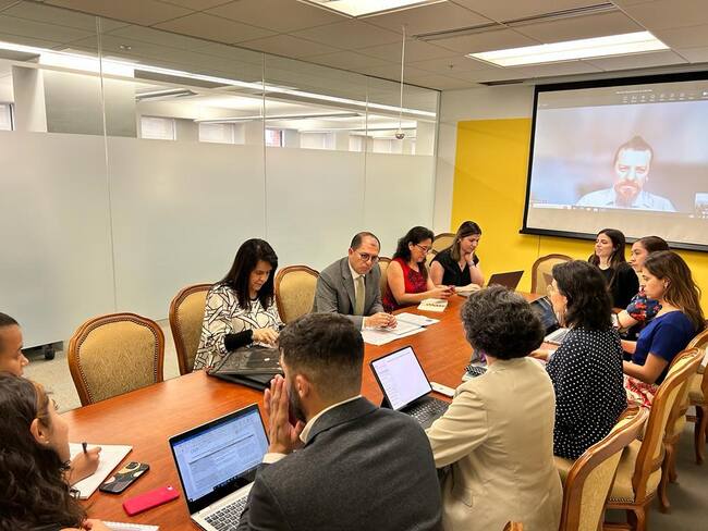 Reunión del Fiscal Barbosa con la Comisión Interamericana de Derechos Humanos