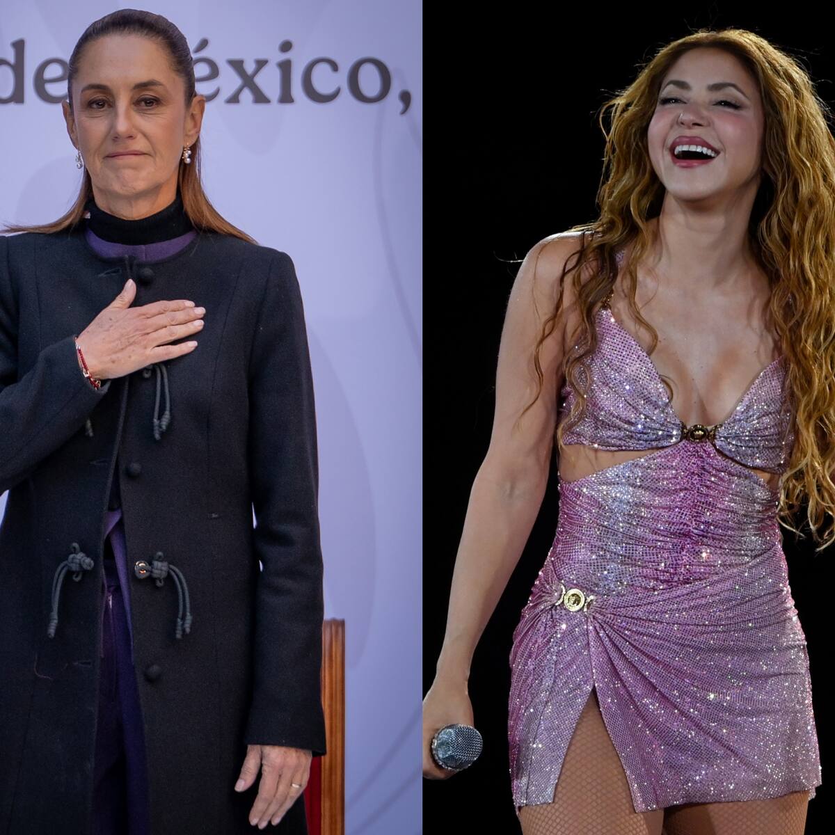 Sheinbaum agradeció a Shakira por concierto gratuito en el Zócalo de la Ciudad de México