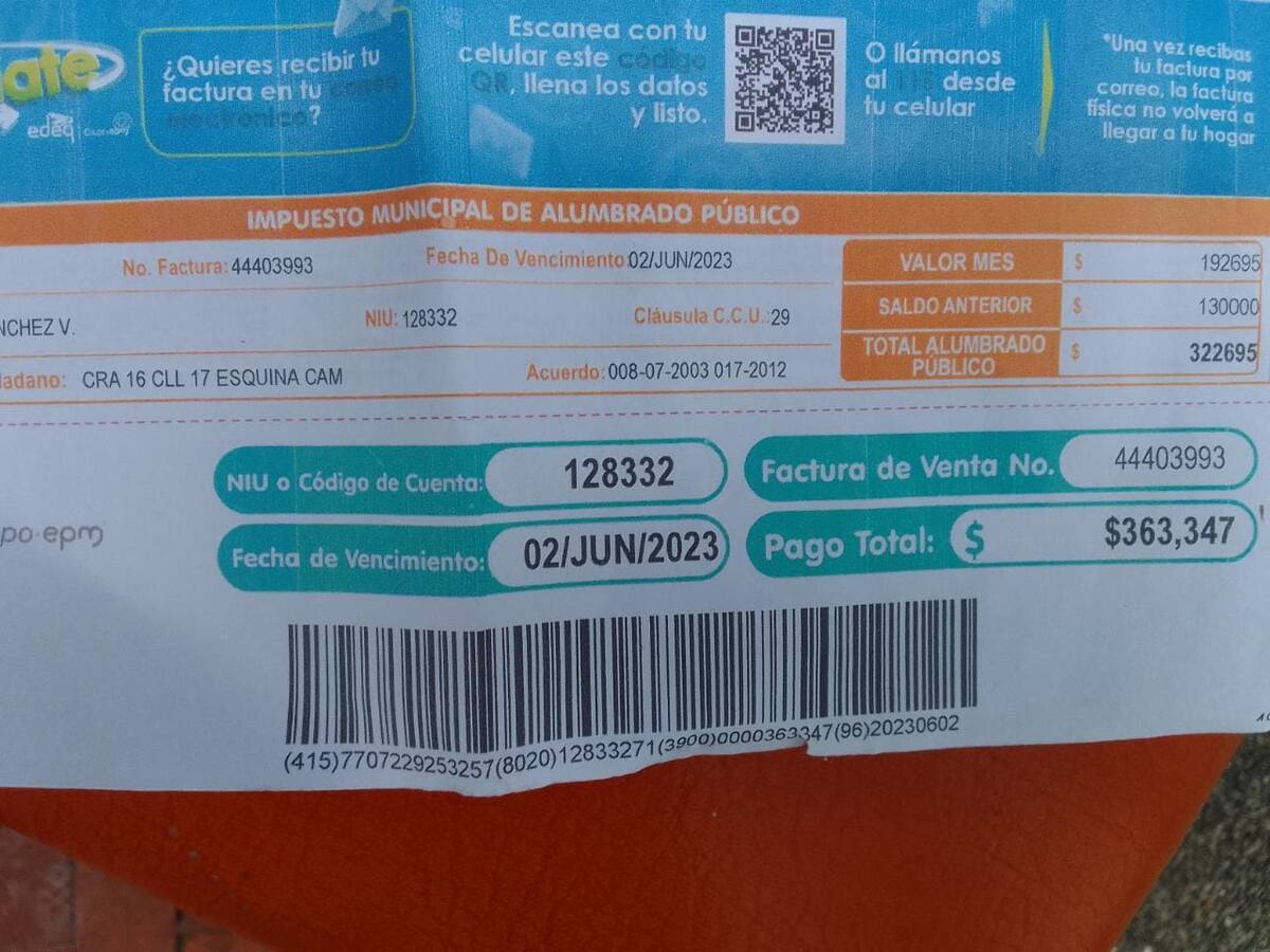 ¿Cuál es la claridad de la Alcaldía de Armenia sobre cobro de alumbrado público?
