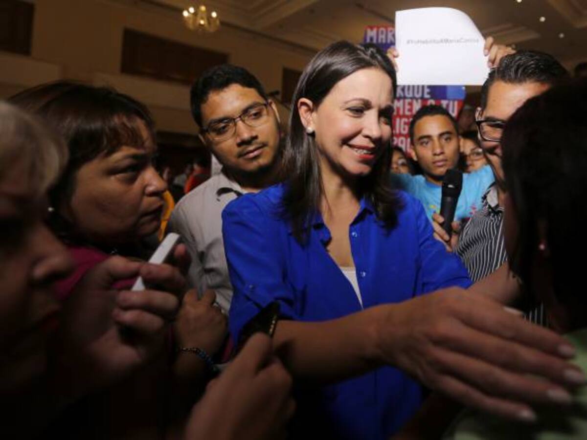 El 80% de Venezuela quiere un cambio político: María Corina Machado