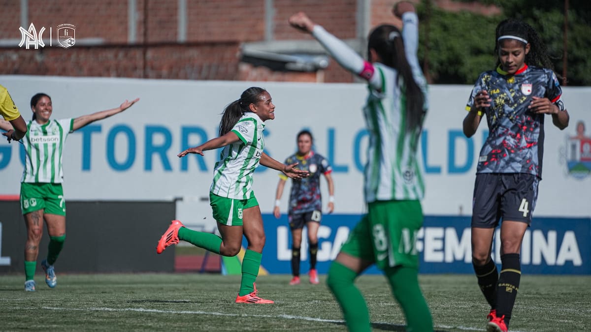 Nacional vence a Santa Fe en cuadrangulares de Liga Femenina 2025: así queda la tabla de posiciones