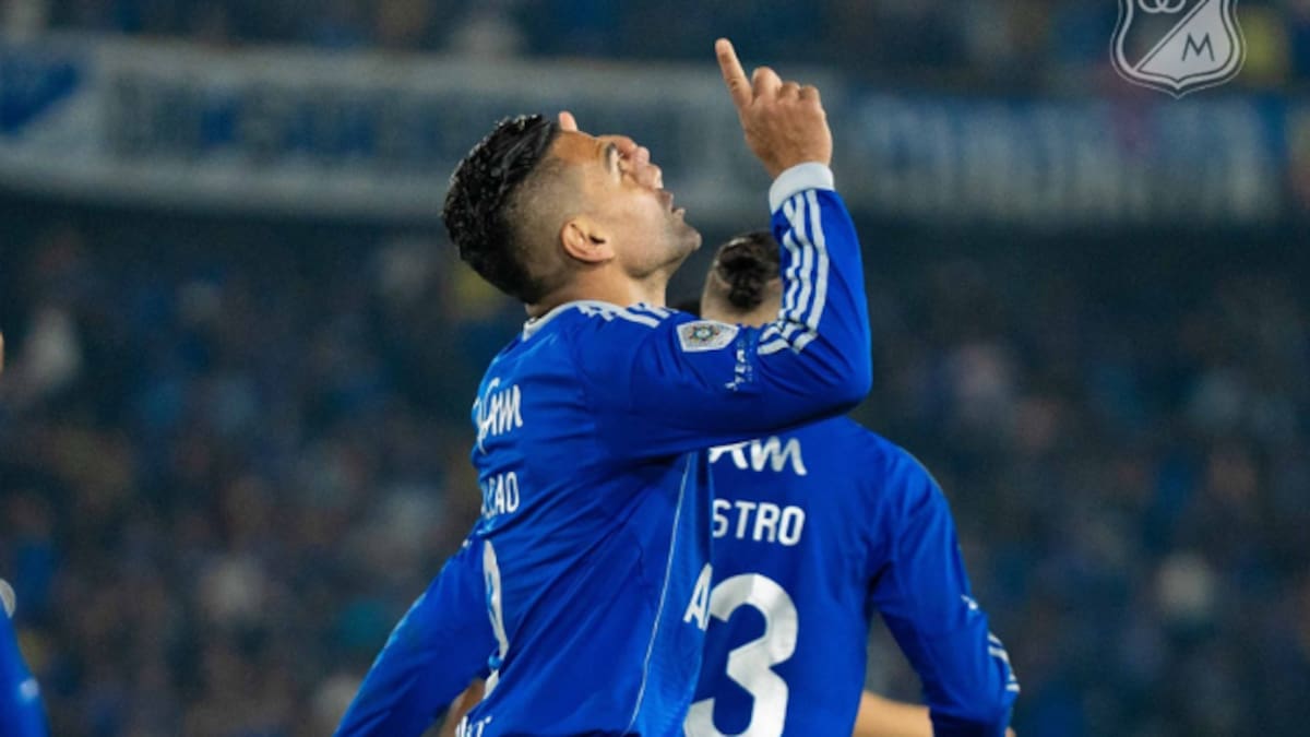 Emotivo mensaje de Falcao tras marcar su primer gol con Millonarios en la temporada 2026