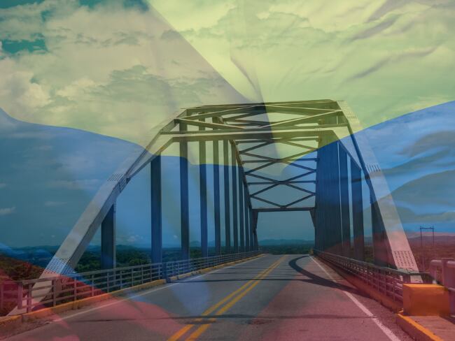 Imagen de referencia de puentes en Colombia/gettyimages