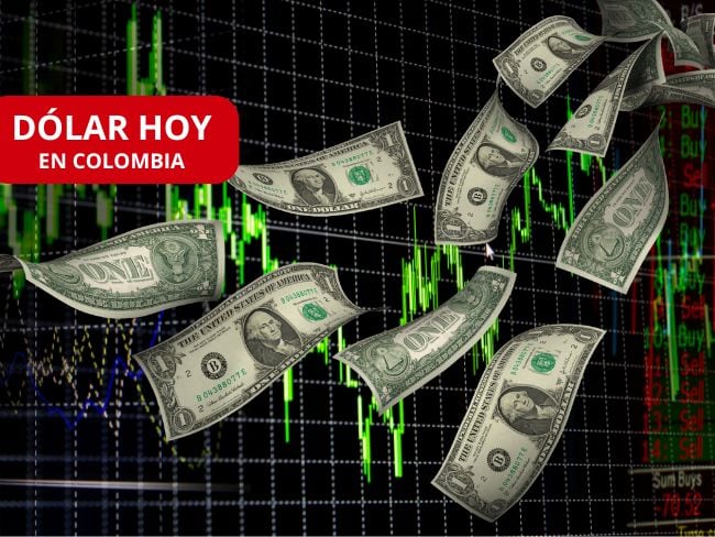 Precio del dólar HOY 25 de julio en Colombia: Así cotiza este viernes en casas de cambio del país. Imagenes de Canva