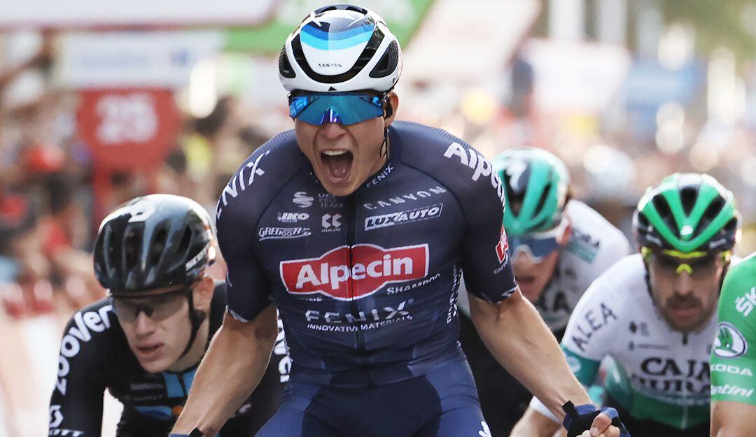 Jasper Philipsen ganador de la etapa 5 de La Vuelta a España 2021