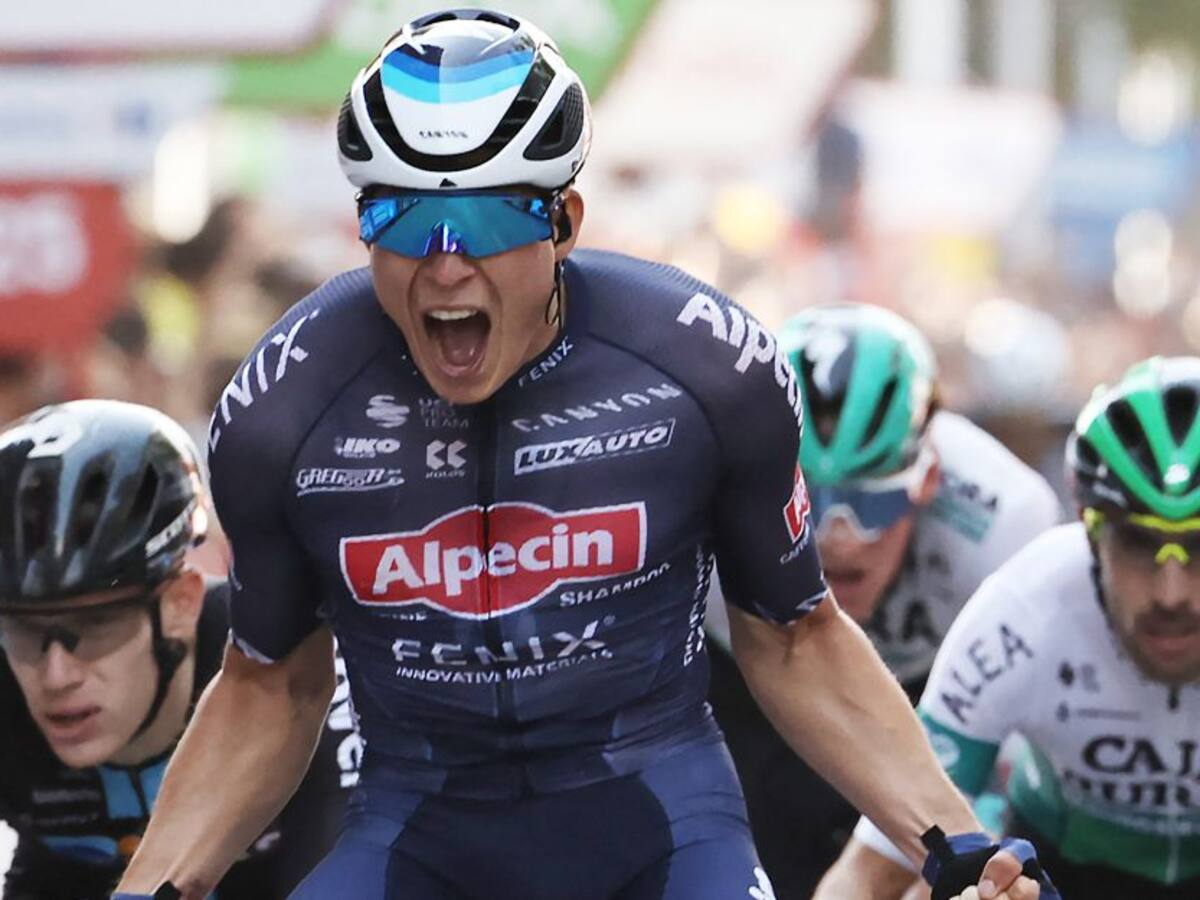 Video: Philipsen ganó el esprint y logró su segunda victoria en La Vuelta