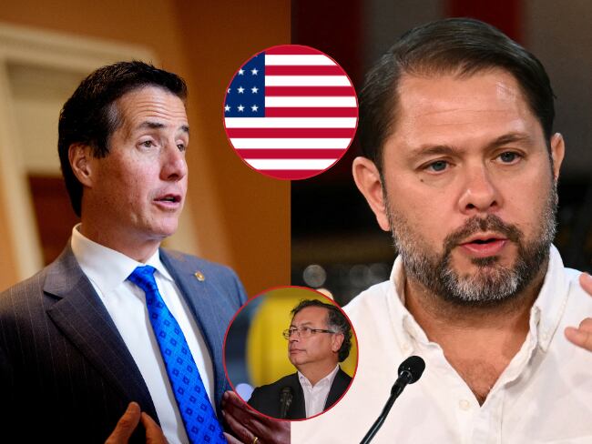 Bernie Moreno y Rubén Gallego, ambos de origen colombiano y de partidos opuestos, encabezan dos delegaciones del Senado de EE.UU. que buscan reforzar la alianza con Colombia