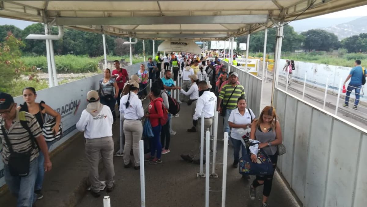 La jornada violenta en el Táchira redujo el ingreso de los extranjeros al país.
