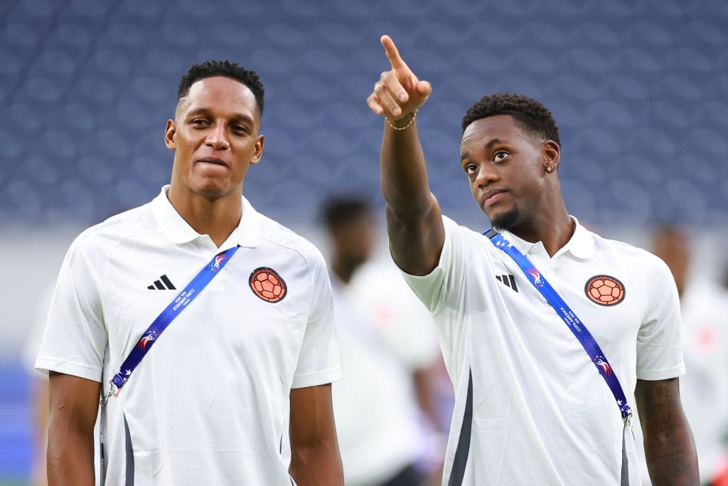 Yerry Mina y Jhon Jader Durán / Getty Images