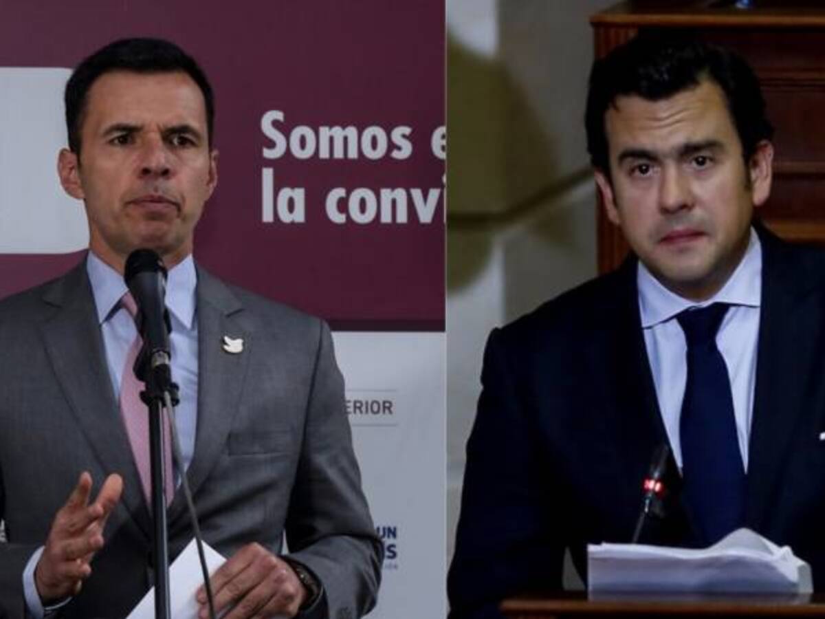 MinInterior invitó a Rodrigo Lara para dialogar y demostrar al país que no son enemigos