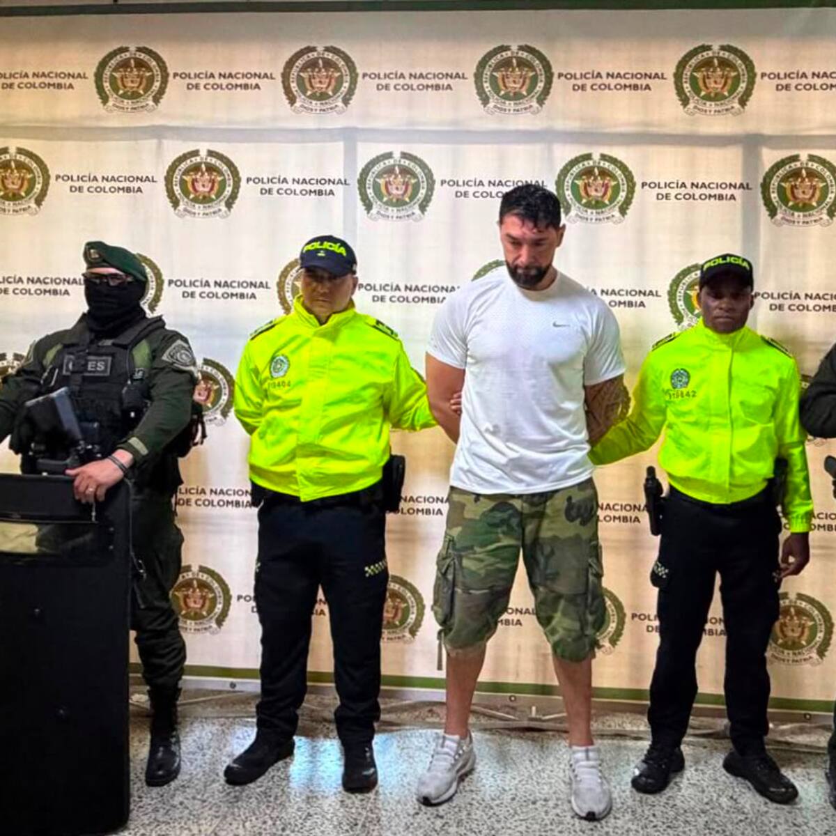 Capturan en Medellín a narcotraficante francés que lideraba organización criminal