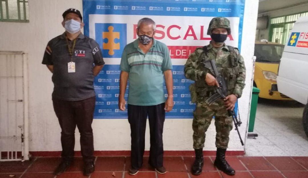 Ancizar Cardozo Rodríguez, de 62 años, veedor ciudadano del municipio de Espinal. 