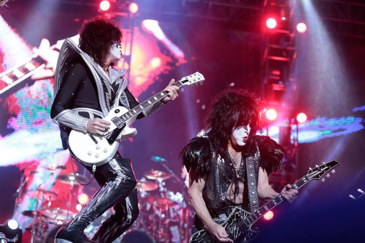 El concierto de la famosa banda de rock se llevó a cabo en el estadio El Campín
