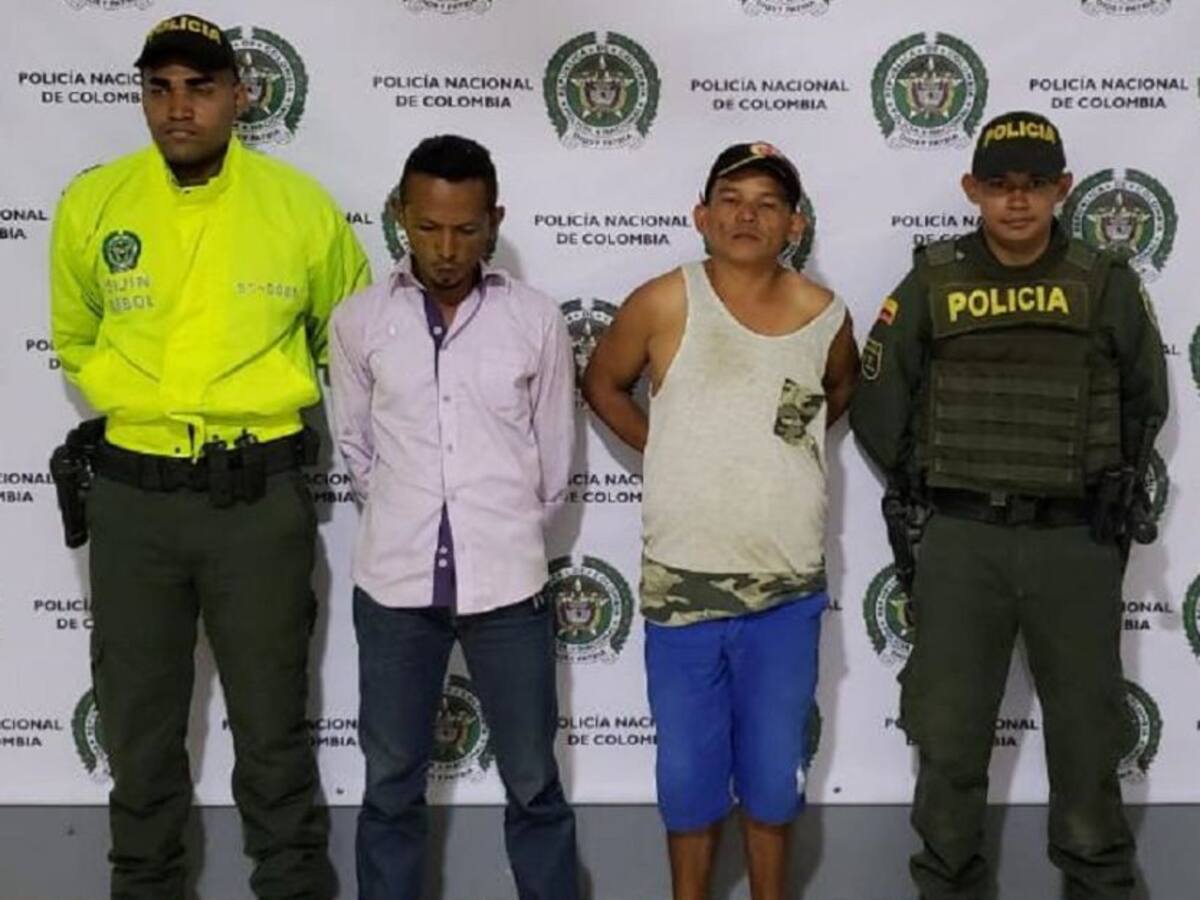 Dos capturados por incumplir prisión domiciliaria en El Carmen de Bolívar