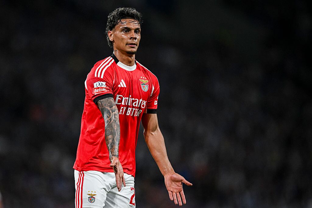 Richard Ríos, jugador del Benfica /Getty Images