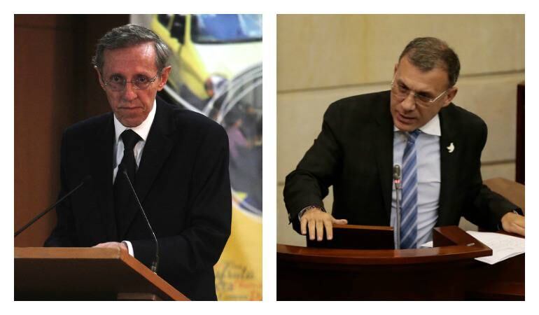 Antonio Navarro y Roy Barreras