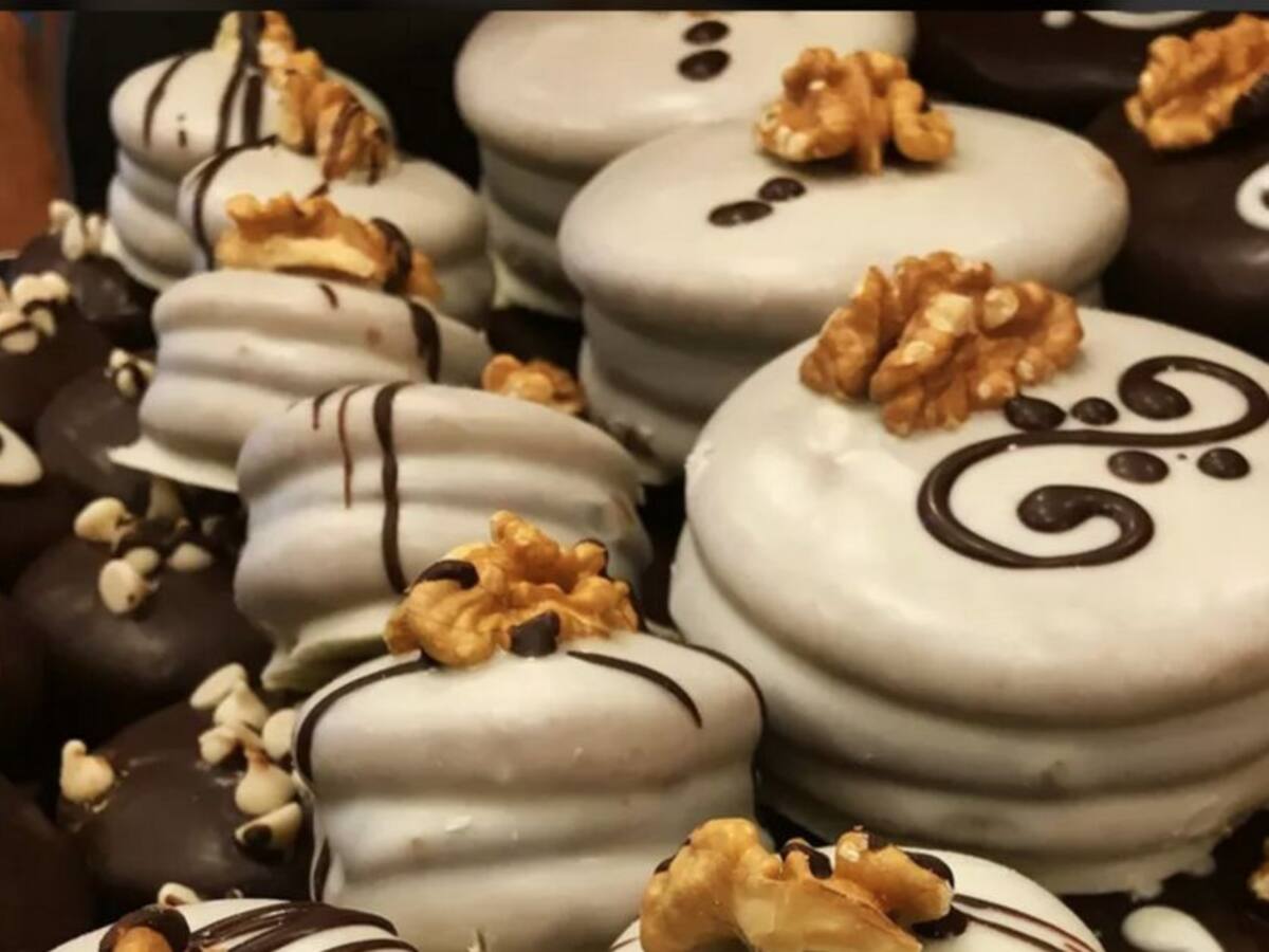 El mejor alfajor del mundo: relleno de mousse y licor