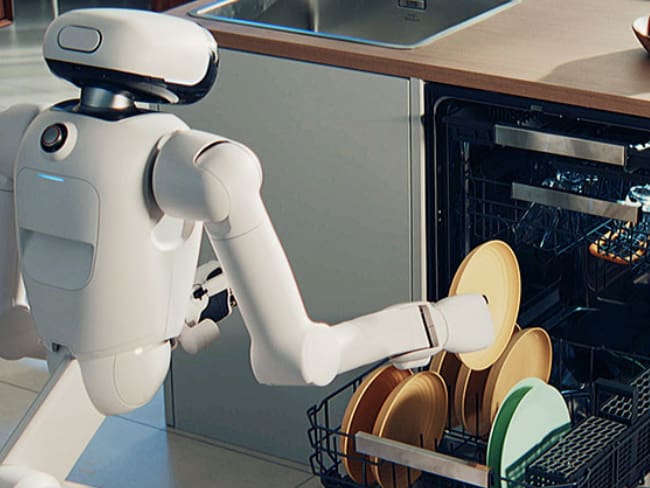 Revelan robot que haría tareas del hogar: Cocinaría, lavaría ropa y podría manejar electrodomésticos