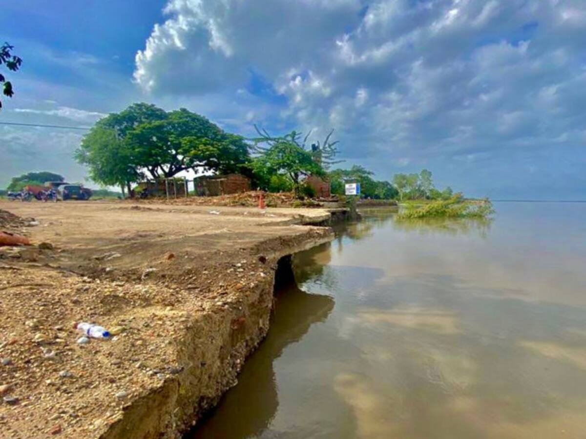 Salamina tiene hambre, dolor y preocupación por la erosión fluvial