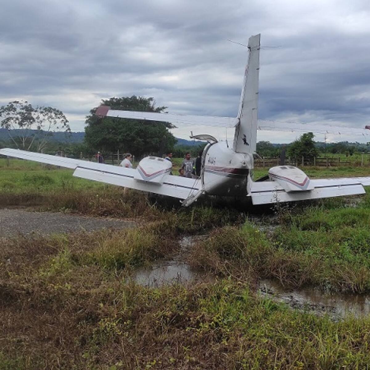 Candidato Juan Diego Gómez salió ileso de incidente con avioneta en la que viajaba