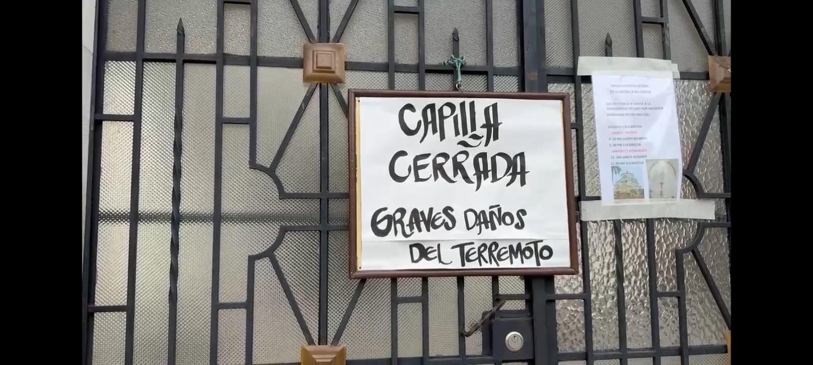 Capilla La Milagrosa Cali sufrió daños durante el terremoto del 10 de agosto del 2026
