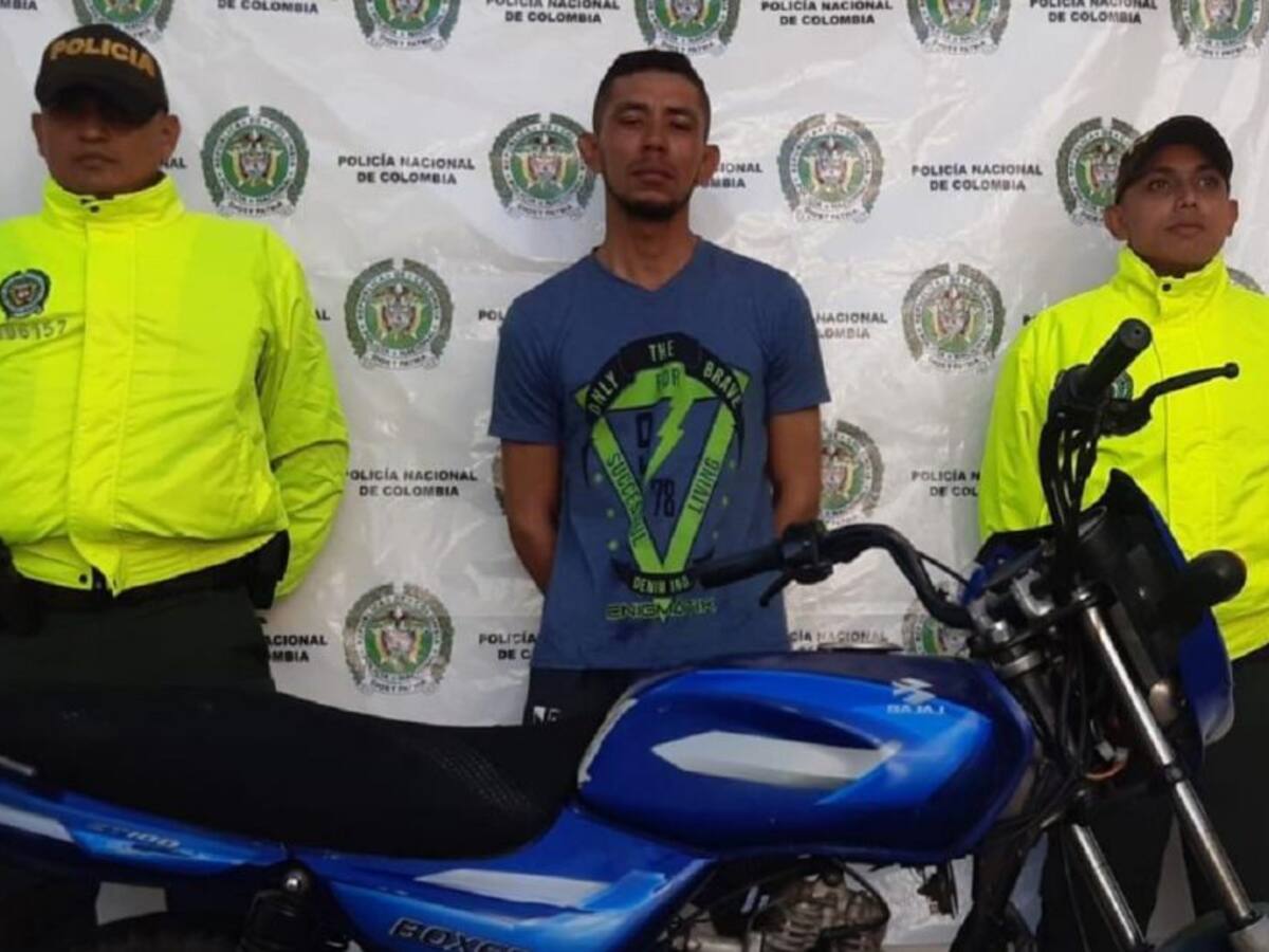 Policía recuperó moto robada en Magangué, Bolívar