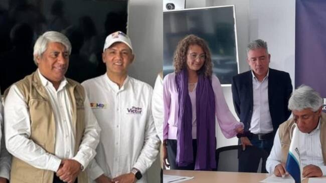 Padre Víctor Leguízamo - Clementina Guayacán / Candidatos por firmas a la Gobernación de Boyacá