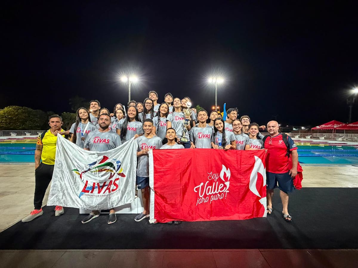 Valle del Cauca se coronó campeón nacional juvenil de natación con aletas en Villavicencio