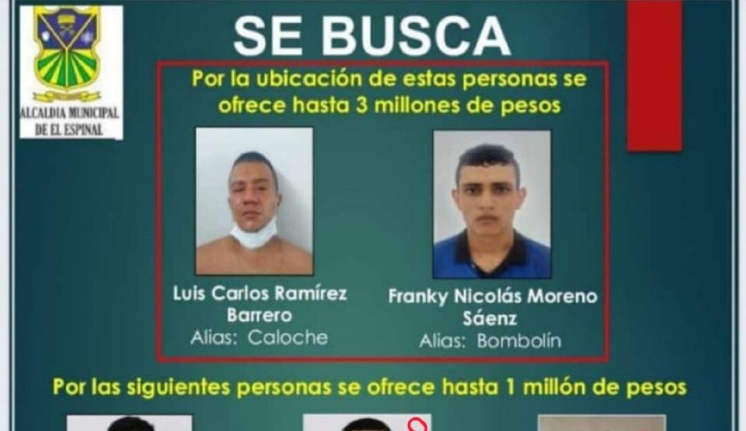 Las autoridades continuan con las búsqueda de cuatro sujetos. 