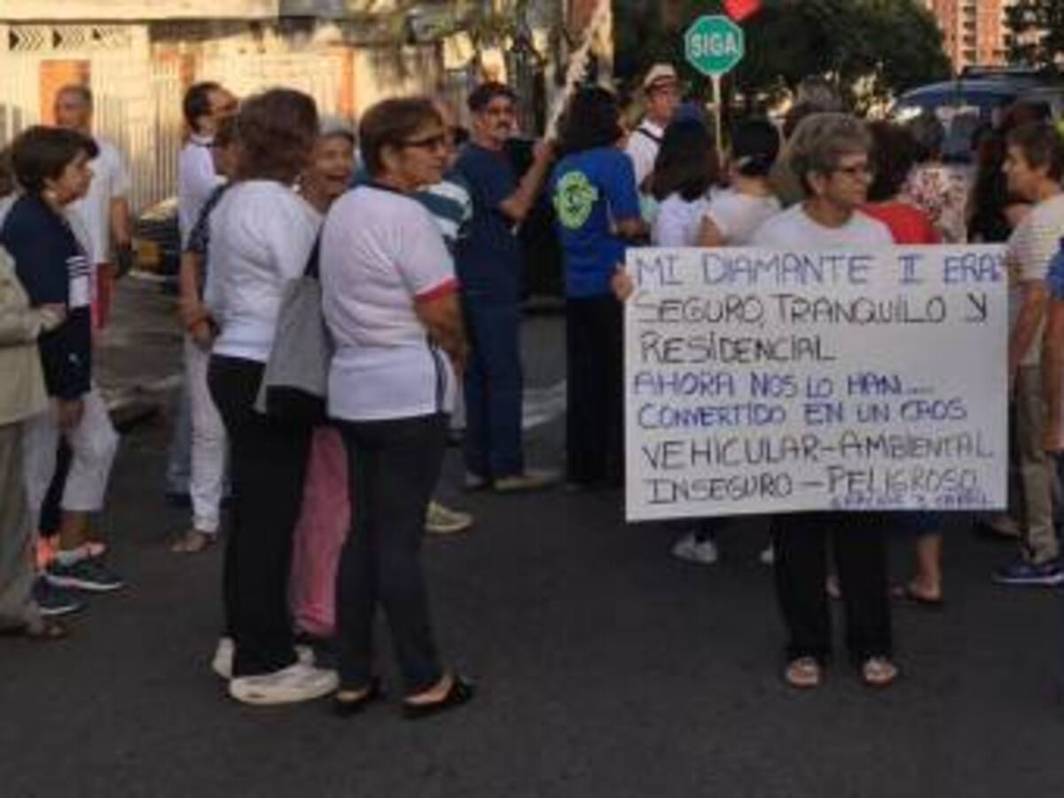 Día de protestas en el Área Metropolitana de Bucaramanga