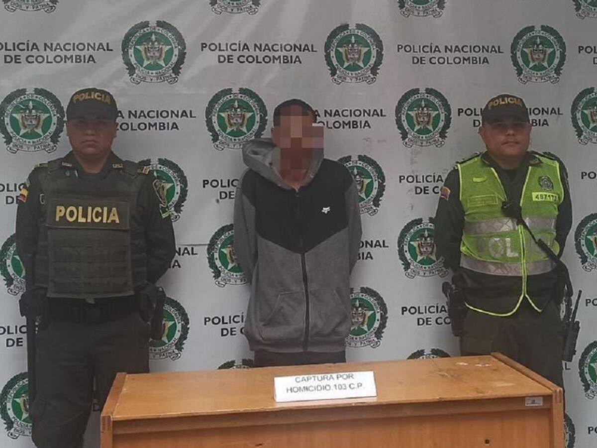 Ya está en la cárcel el presunto feminicida de su pareja en La Ceja