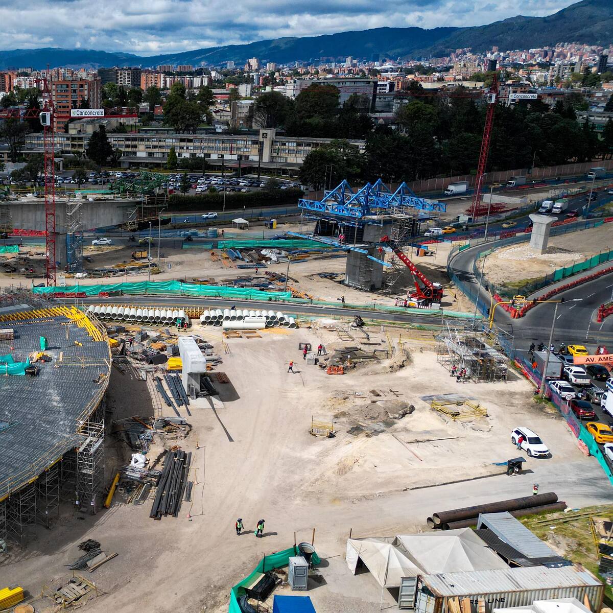 Obra del Tramo 1 de La Nueva 13 alcanza avance del 46 %