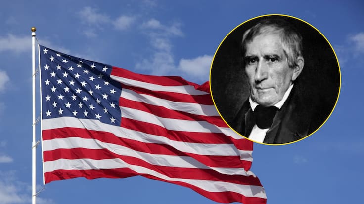 El presidente de Estados Unidos que murió por el frío que sufrió el día de su posesión