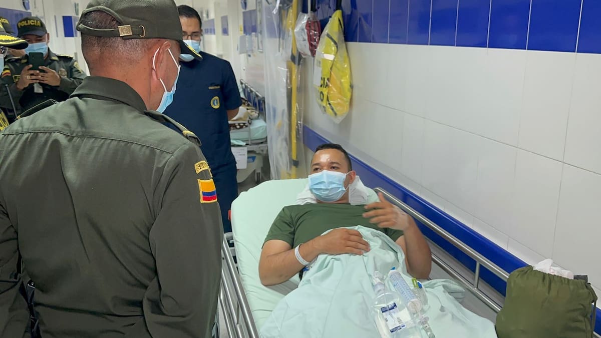 Este es el estado de salud de los policías heridos en explosión
