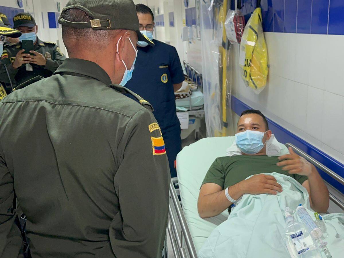 Este es el estado de salud de los policías heridos en explosión