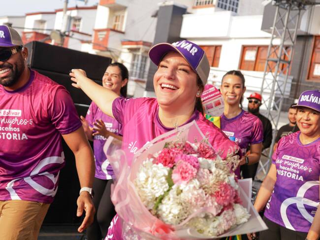 Más de 1.200 mujeres vibraron y gozaron la gran Rumba a la Plaza en Turbaco