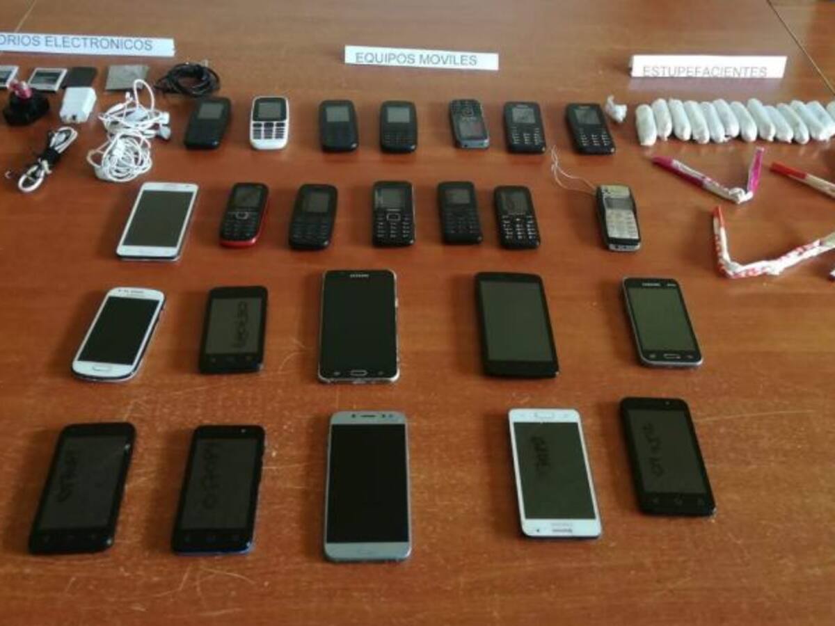 Incautan más de 20 celulares en la cárcel Doña Juana de La Dorada