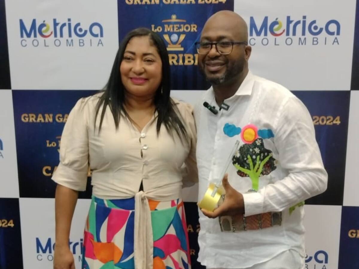 Alcalde de Marialabaja recibe reconocimiento como el mejor de Bolívar