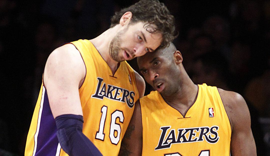 Pau Gasol y Kobe Bryant