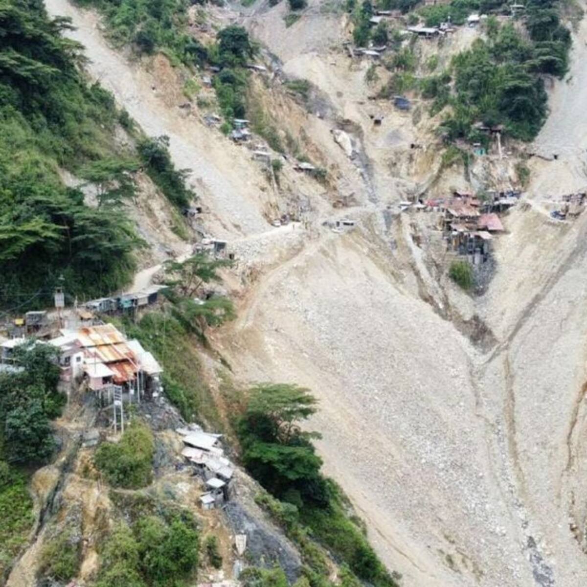 Marmato se mantiene en alerta roja por probabilidad de deslizamiento