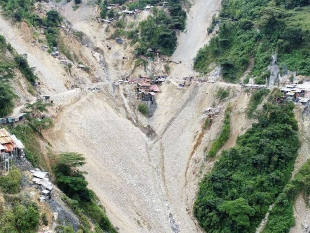 Marmato se mantiene en alerta roja por probabilidad de deslizamiento