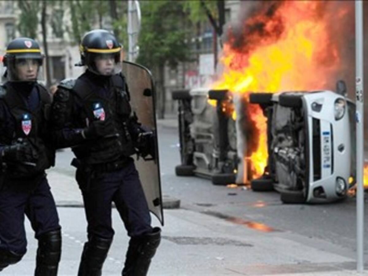 En Francia 3,5 millones de personas protestan contra la reforma de jubilación